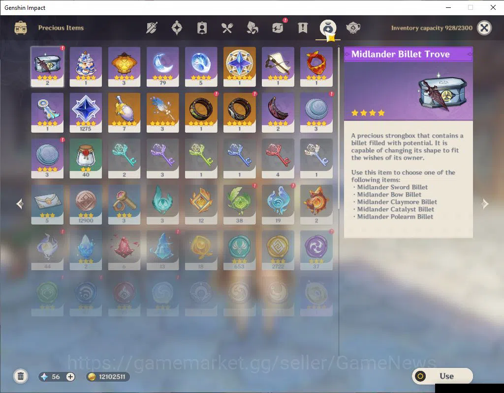 Genshin Impact Accounts ASIA|AR 57|7 Limited +3(*5Weapon)|Xilonen,Neuvilla image 9