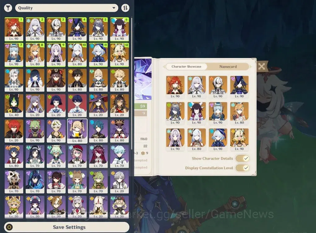 Genshin Impact Accounts Asia|AR59|PreamTeam Skrik,Neuvilete|16Limited+3(*5 image 2