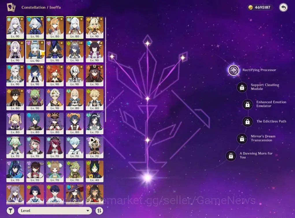 Genshin Impact Accounts Asia|AR59|PreamTeam Skrik,Neuvilete|16Limited+3(*5 image 3