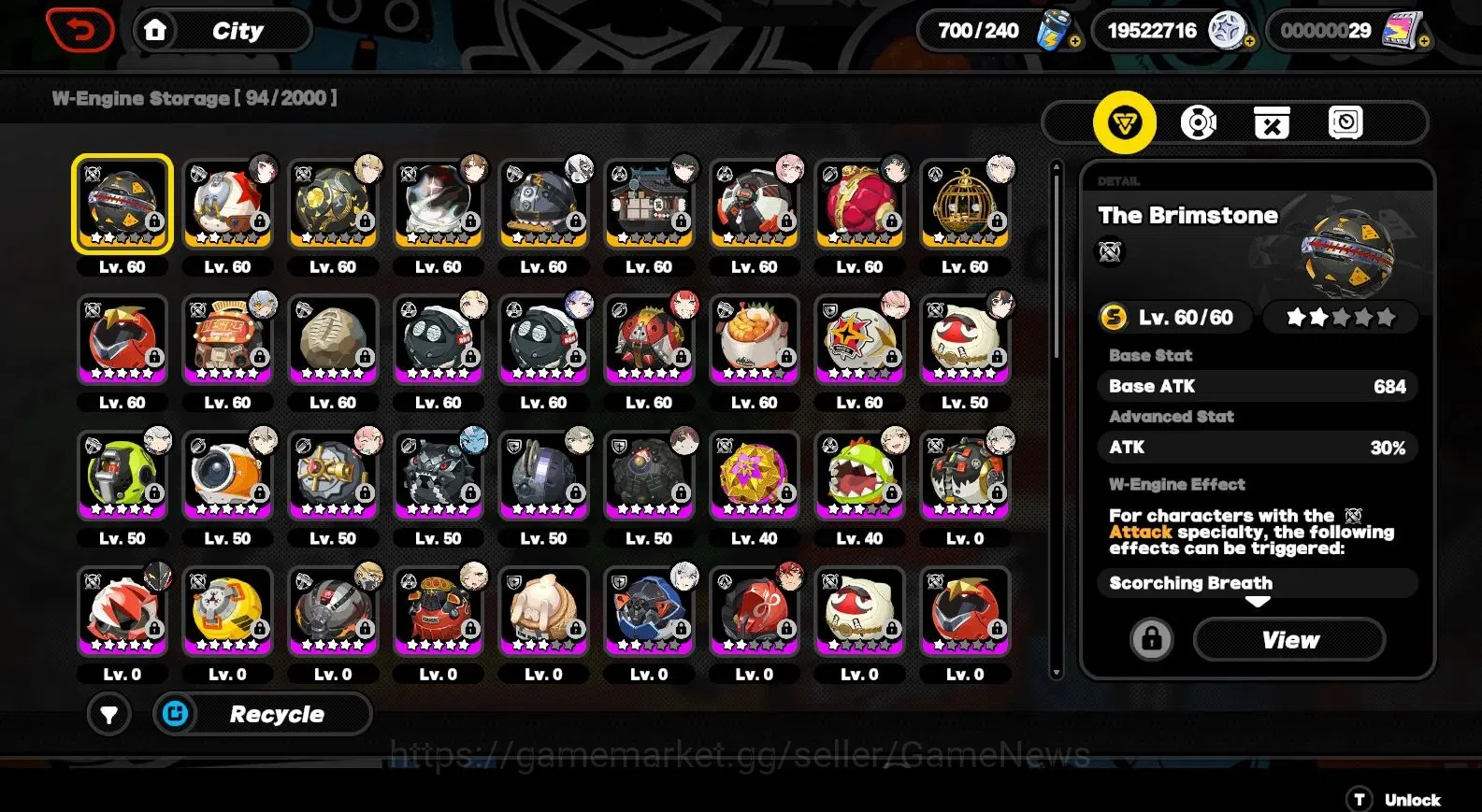 Zenless Zone Zero Accounts ASIA ENDGAME Well Build|16 Limited 3 Void Hunter ( image 18