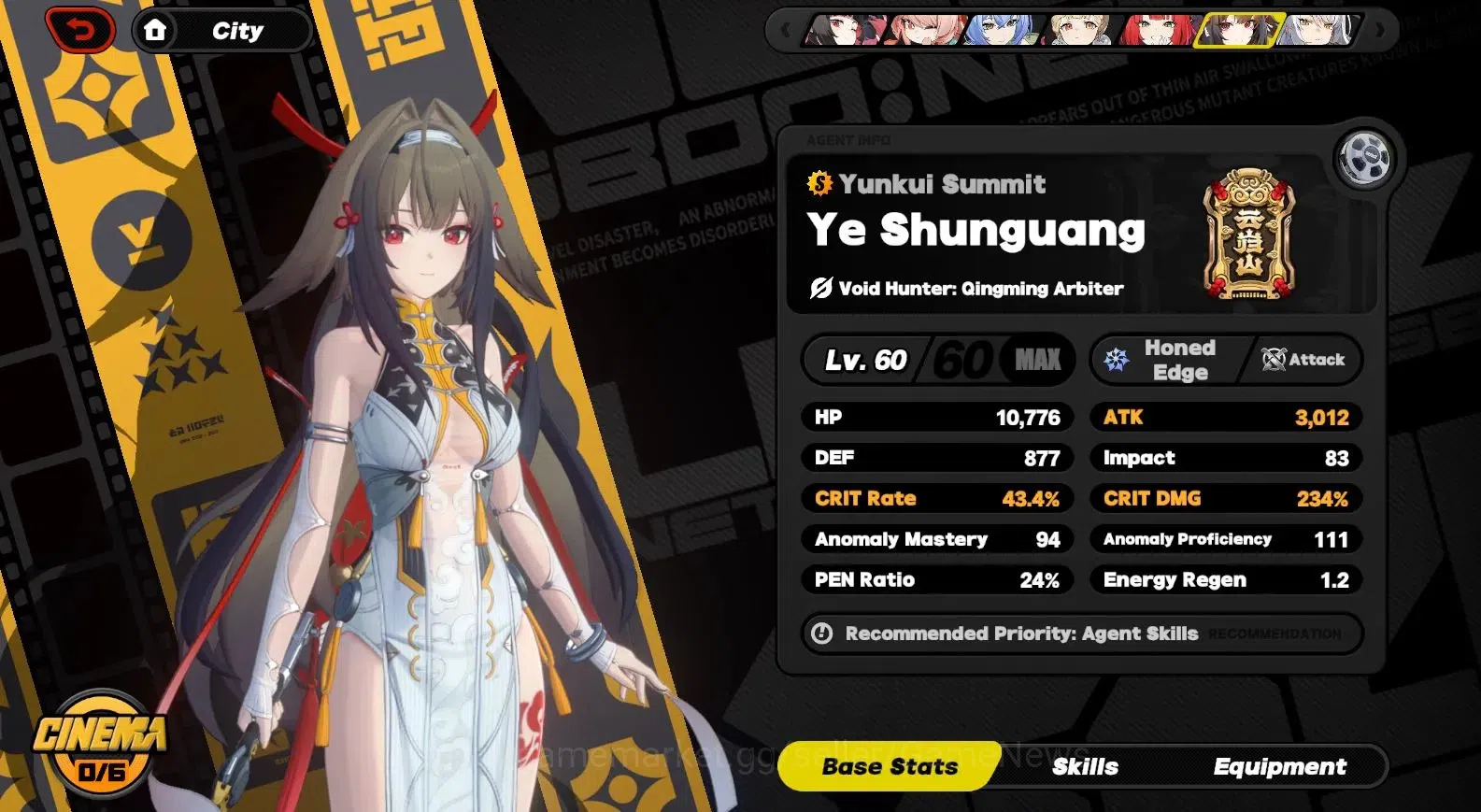 Zenless Zone Zero Accounts ASIA ENDGAME Well Build|16 Limited 3 Void Hunter ( image 6