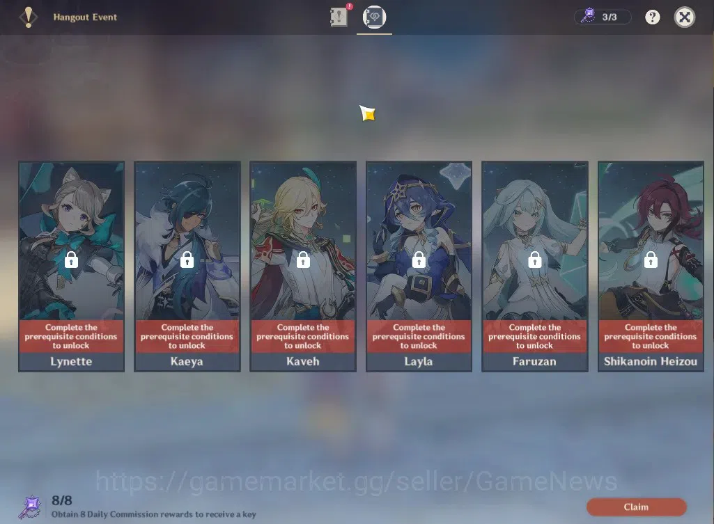 Genshin Impact Accounts ASIA|AR46|2Limited+25(*4Character)|Skrik,Clorinde, image 15
