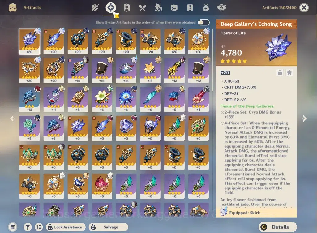 Genshin Impact Accounts ASIA|AR46|2Limited+25(*4Character)|Skrik,Clorinde, image 8
