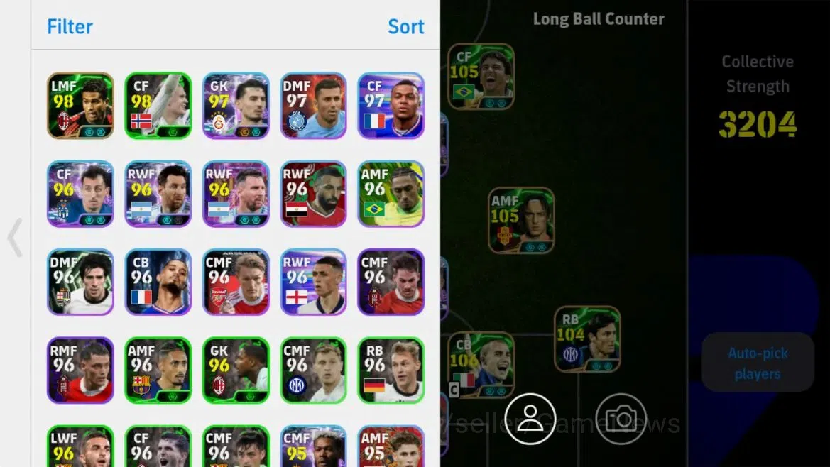 eFootball Accounts Legends & Iconic Players Android |Epic Cannavaro,Adriano,Totti,Bebeto,Show Time Oyarzabal Etc|Manager 4