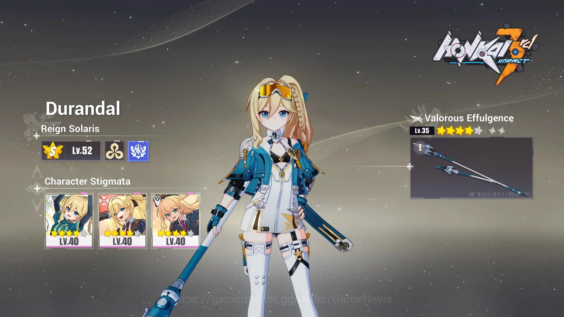 Honkai Impact 3rd Accounts SEA|Lv 54|7461 Crystal|3 Full Set 4/4[Elysia Hi Lo image 18
