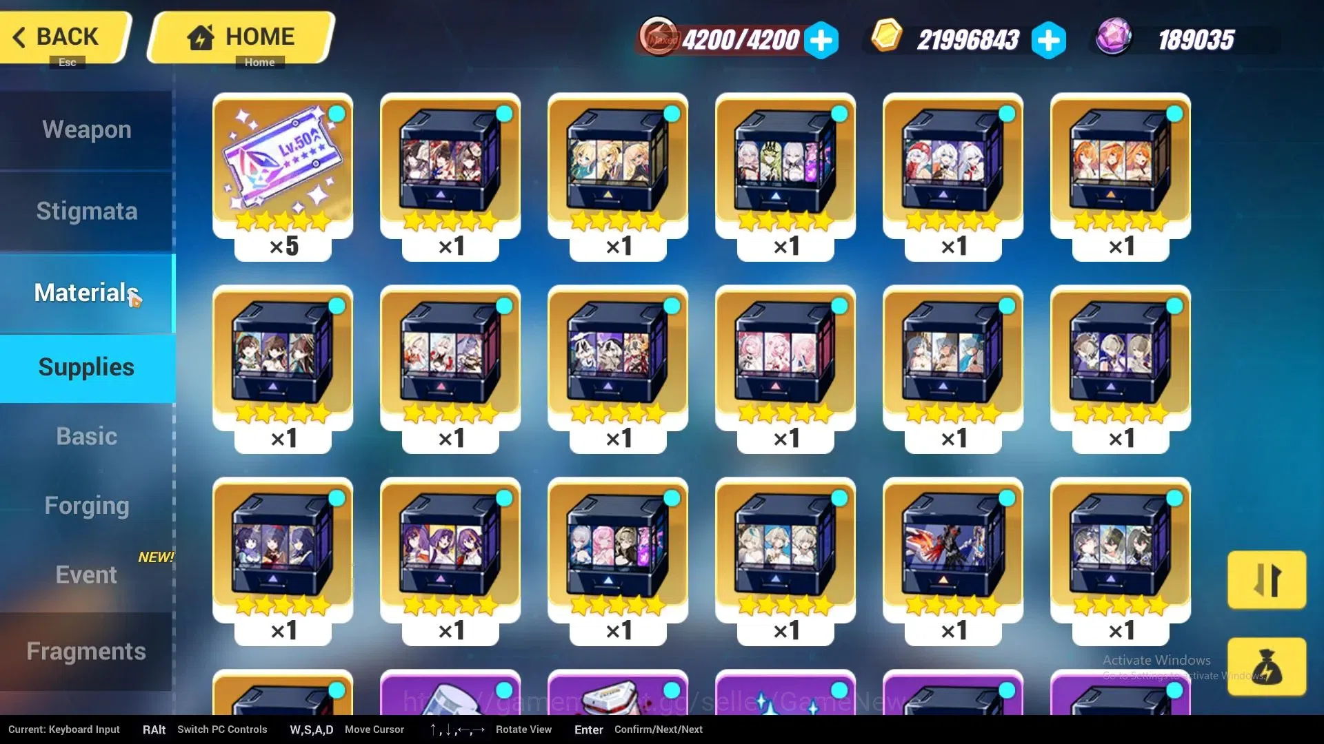 Honkai Impact 3rd Accounts SEA|Lv 54|7461 Crystal|3 Full Set 4/4[Elysia Hi Lo image 6