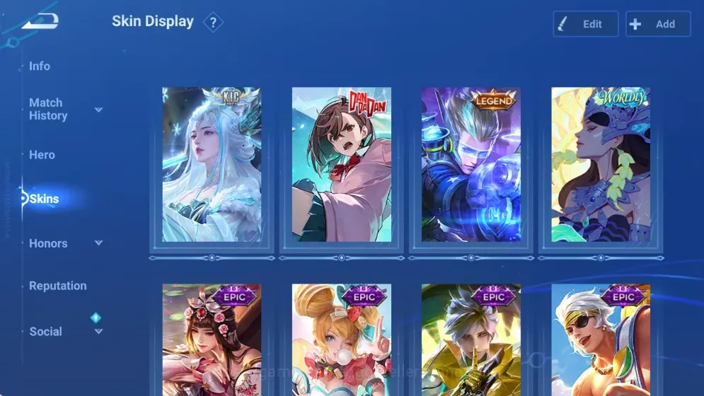 Honor of Kings Accounts Rare Skin Global | 41H 29S |KIC Luna|Legend Di Renjie|DanDaDan Daji|Worldly Haya|Epic Lady Zhen|Epic 1