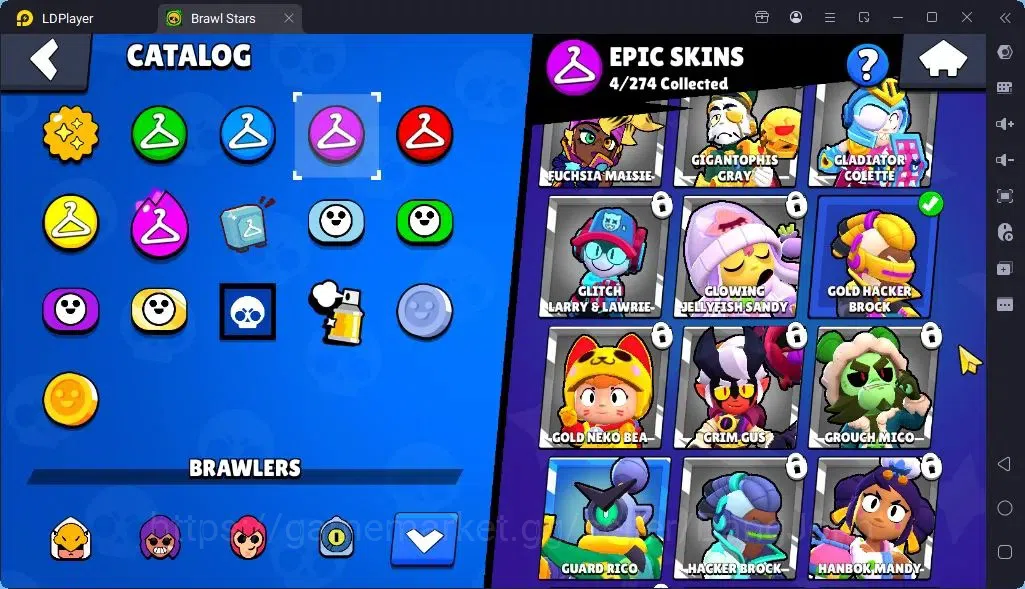 Brawl Stars Accounts Global |Trophy 1552 | Brawler 22| Skins 2 Legendary, 1 Mythic,4 Epic|Bling 8252|Protect Off|Check SS 6