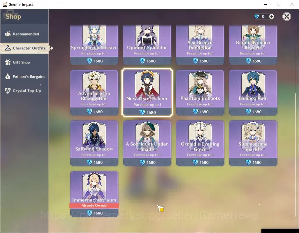 Genshin Impact Accounts ASIA|AR 50|1006 Primo|3 Limited + 1 (*5Weap)|Kamis image 14