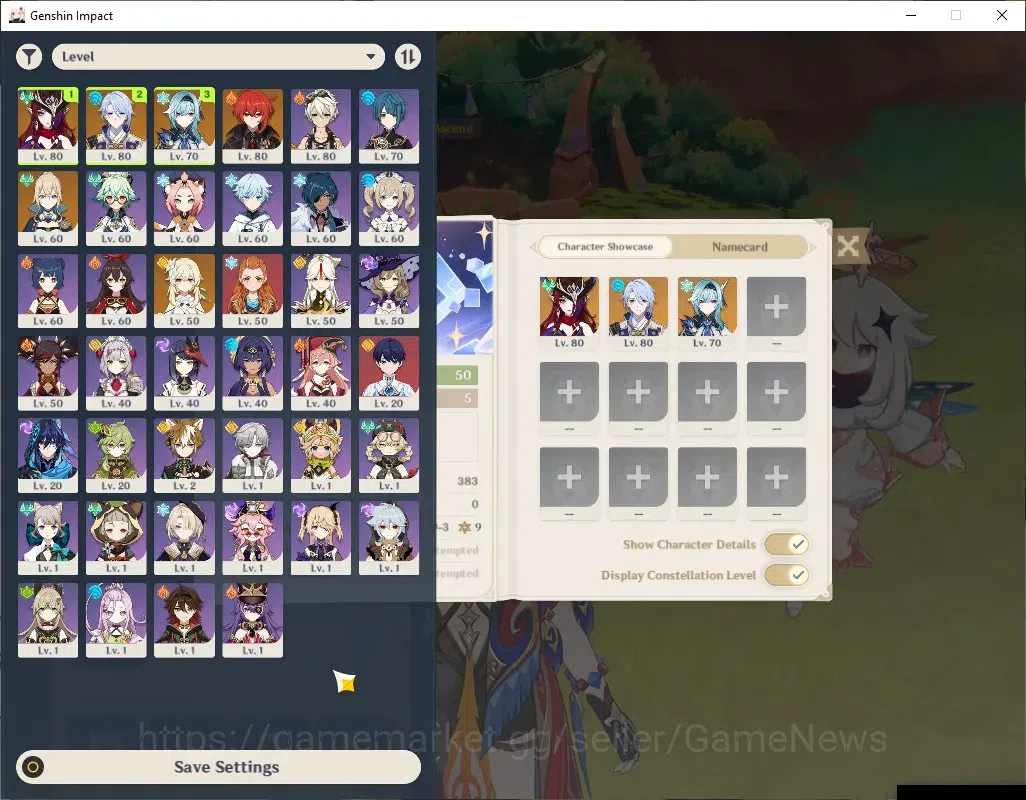 Genshin Impact Accounts ASIA|AR 50|1006 Primo|3 Limited + 1 (*5Weap)|Kamis image 2