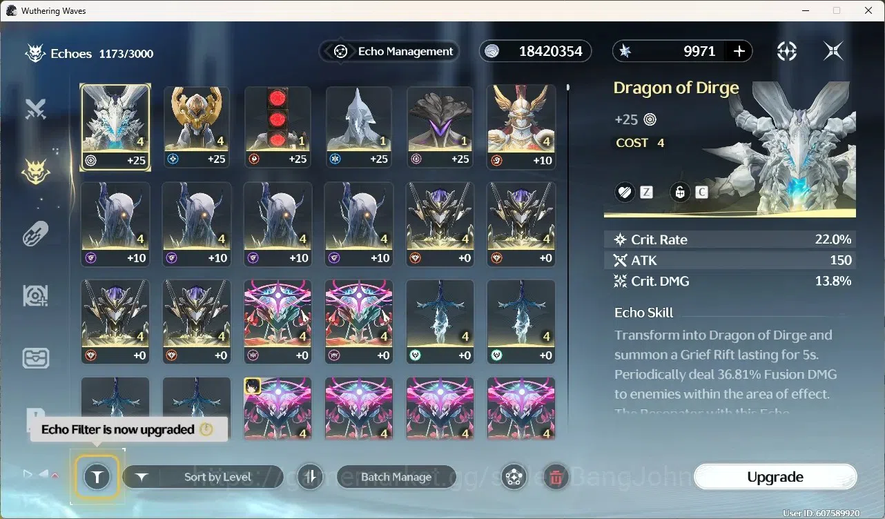 Wuthering Waves Accounts Starter EU|UL 49|Rank 5|2 Char Limited [Lucy Rc6, Rebecca]+Sign | 9971 Astrite |Mc Female 12