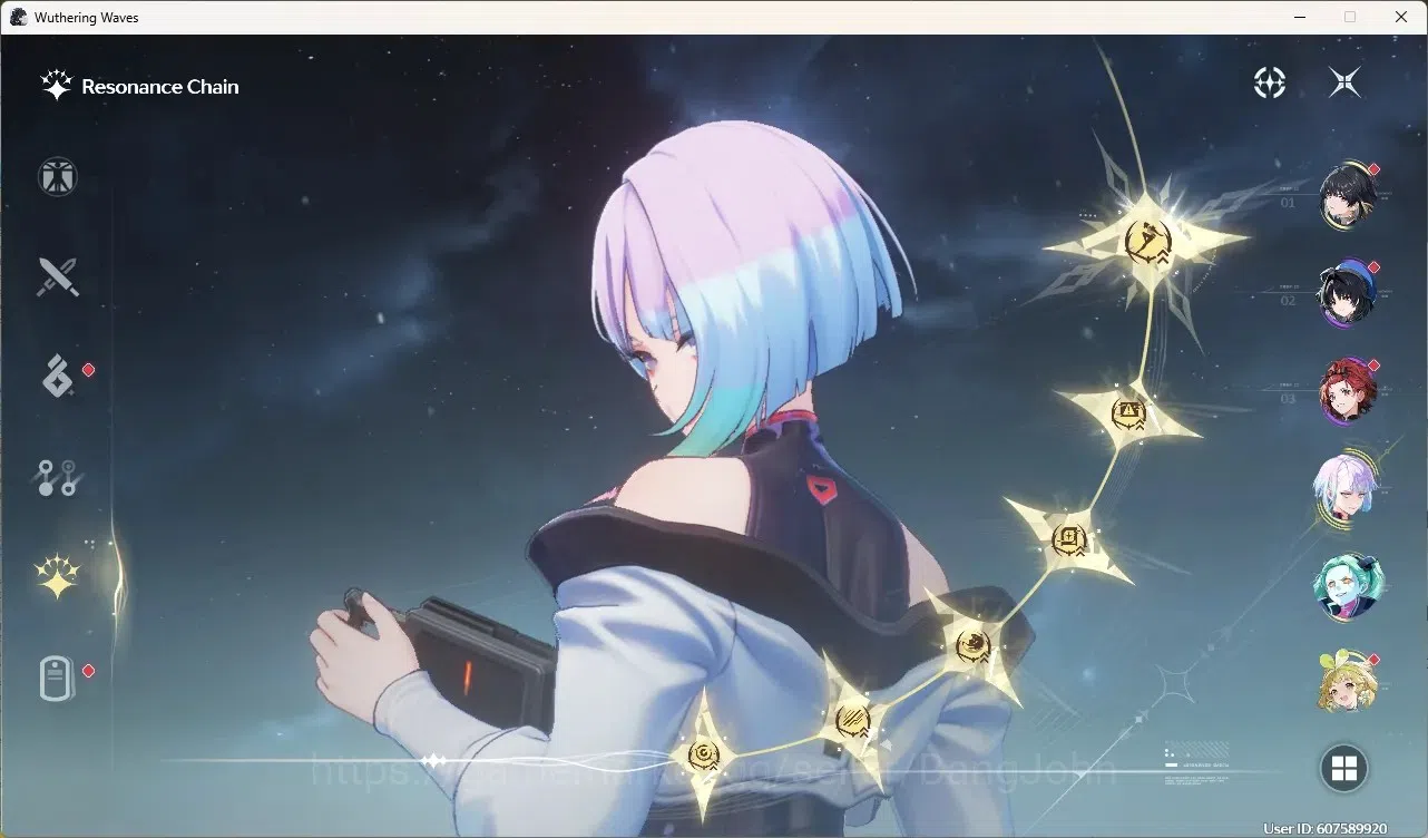 Wuthering Waves Accounts Starter EU|UL 49|Rank 5|2 Char Limited [Lucy Rc6, Rebecca]+Sign | 9971 Astrite |Mc Female 3