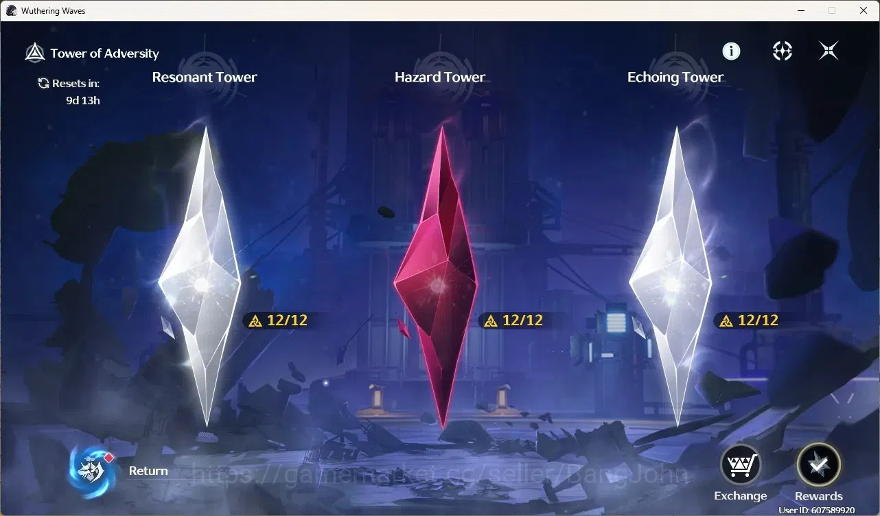Wuthering Waves Accounts Starter EU|UL 49|Rank 5|2 Char Limited [Lucy Rc6, Rebecca]+Sign | 9971 Astrite |Mc Female 5