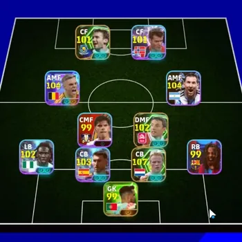 eFootball Accounts High-End Android|Power 3148|4 Epic Ronald Koeman,Mark Van Bommel,Andriy S|10 Show Time Leandro