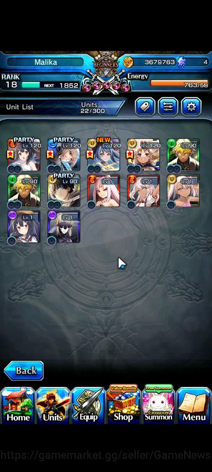 Grand Summoners Accounts Global|Rank 18|Starter|12 Ascend|Jay,S Miyu,WH Fen image 3