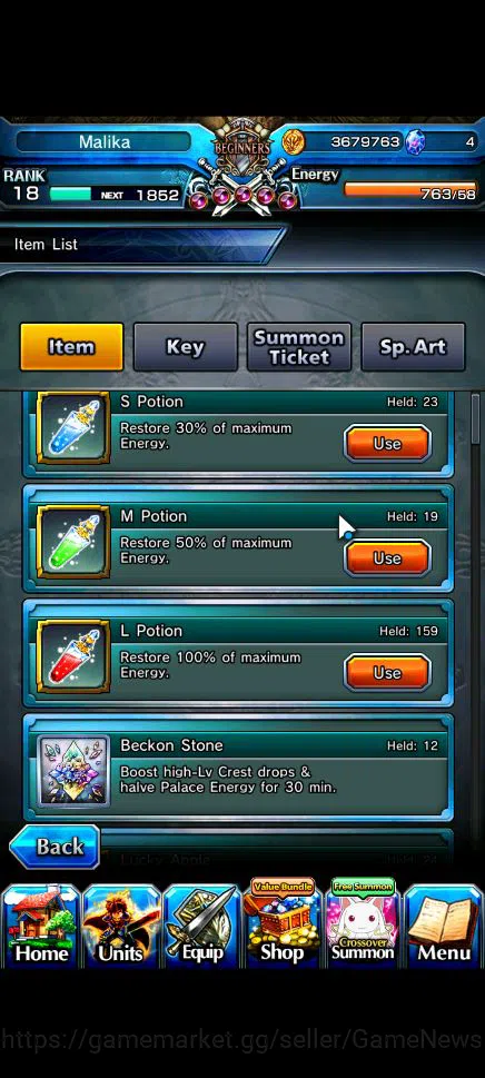 Grand Summoners Accounts Global|Rank 18|Starter|12 Ascend|Jay,S Miyu,WH Fen image 8