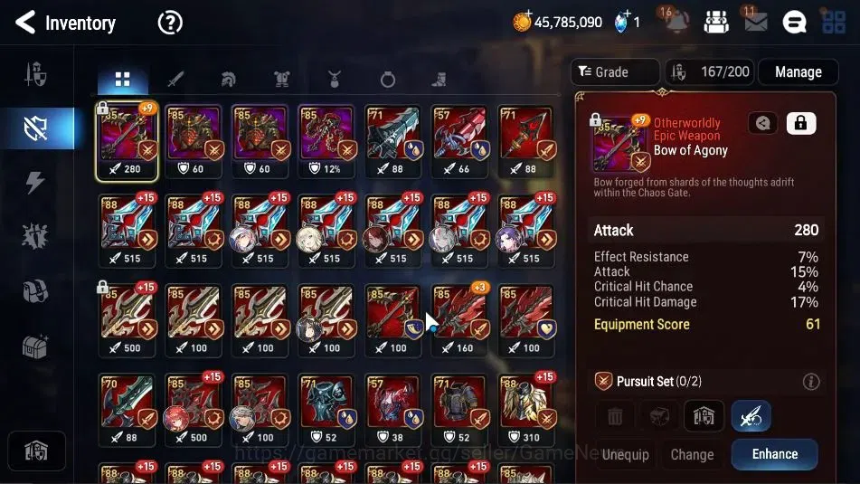 Epic Seven Accounts GLOBAL Unverif|New Era|7 ML(NM Luna,LW Peira,US Ch image 18