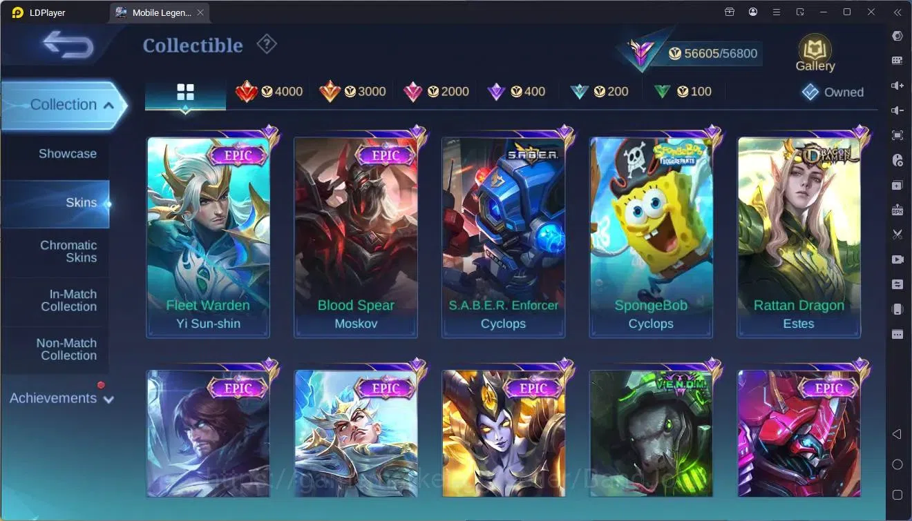 Mobile Legends: Bang Bang Accounts Global |Hero 124|Skin 231|Renowned|Prime Granger|C image 10