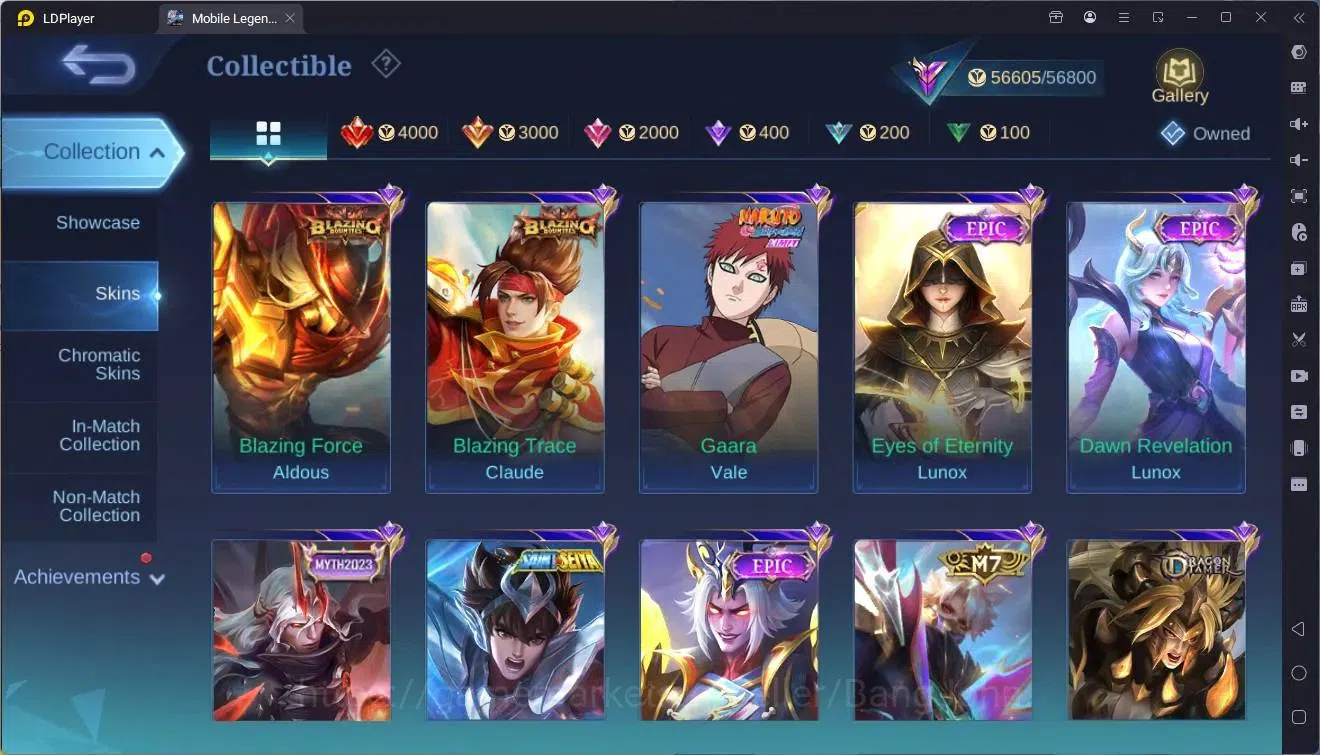 Mobile Legends: Bang Bang Accounts Global |Hero 124|Skin 231|Renowned|Prime Granger|C image 13