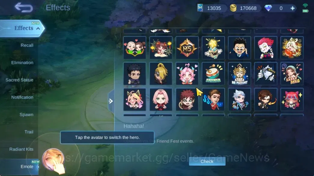 Mobile Legends: Bang Bang Accounts Hero 106|Skin 130|High Glory 63|CC Yi Sun-Shin,Lig image 15