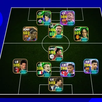 eFootball Accounts Legends & Iconic Players COLECTIVE 3215+ | BEST NEYMAR JR x LEGEND C PANUCI x R ARAUJO x RAPHINHA,READY
