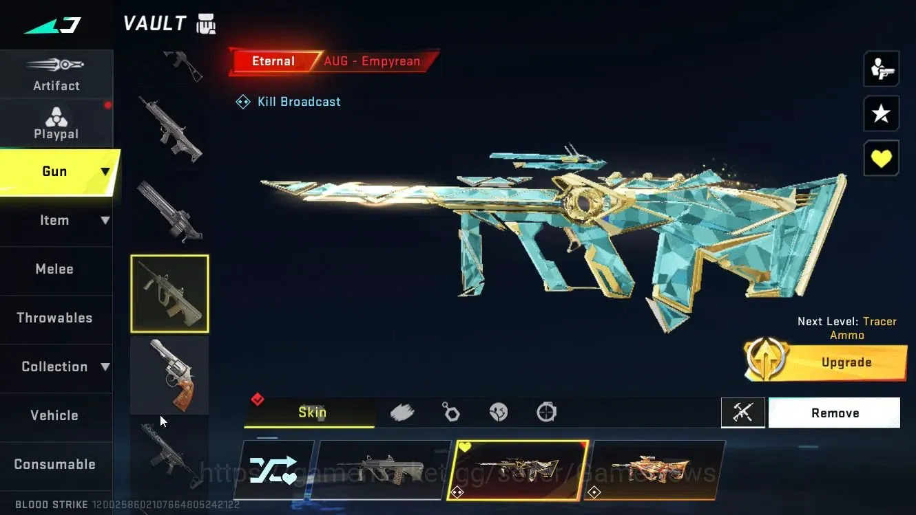 Blood Strike Accounts ASIA|2 ETERNAL[AUG-Empyrean Lv3,DE-Scorpius]|Melee image 12