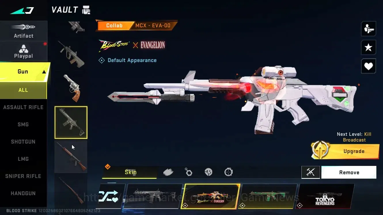 Blood Strike Accounts ASIA|2 ETERNAL[AUG-Empyrean Lv3,DE-Scorpius]|Melee image 16