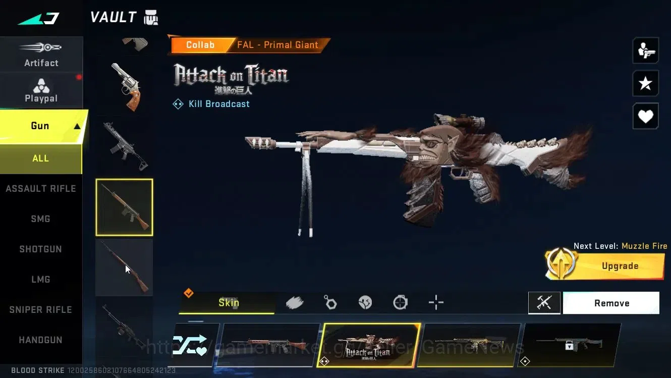 Blood Strike Accounts ASIA|2 ETERNAL[AUG-Empyrean Lv3,DE-Scorpius]|Melee image 17