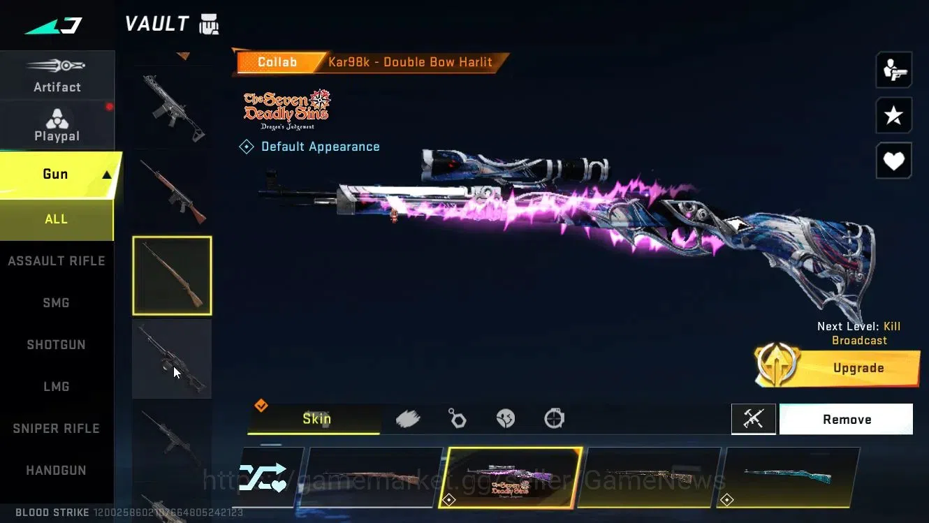 Blood Strike Accounts ASIA|2 ETERNAL[AUG-Empyrean Lv3,DE-Scorpius]|Melee image 18