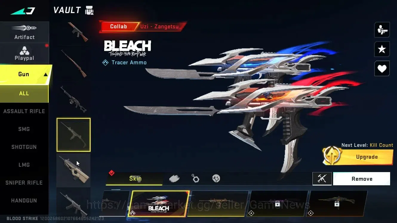 Blood Strike Accounts ASIA|2 ETERNAL[AUG-Empyrean Lv3,DE-Scorpius]|Melee image 19