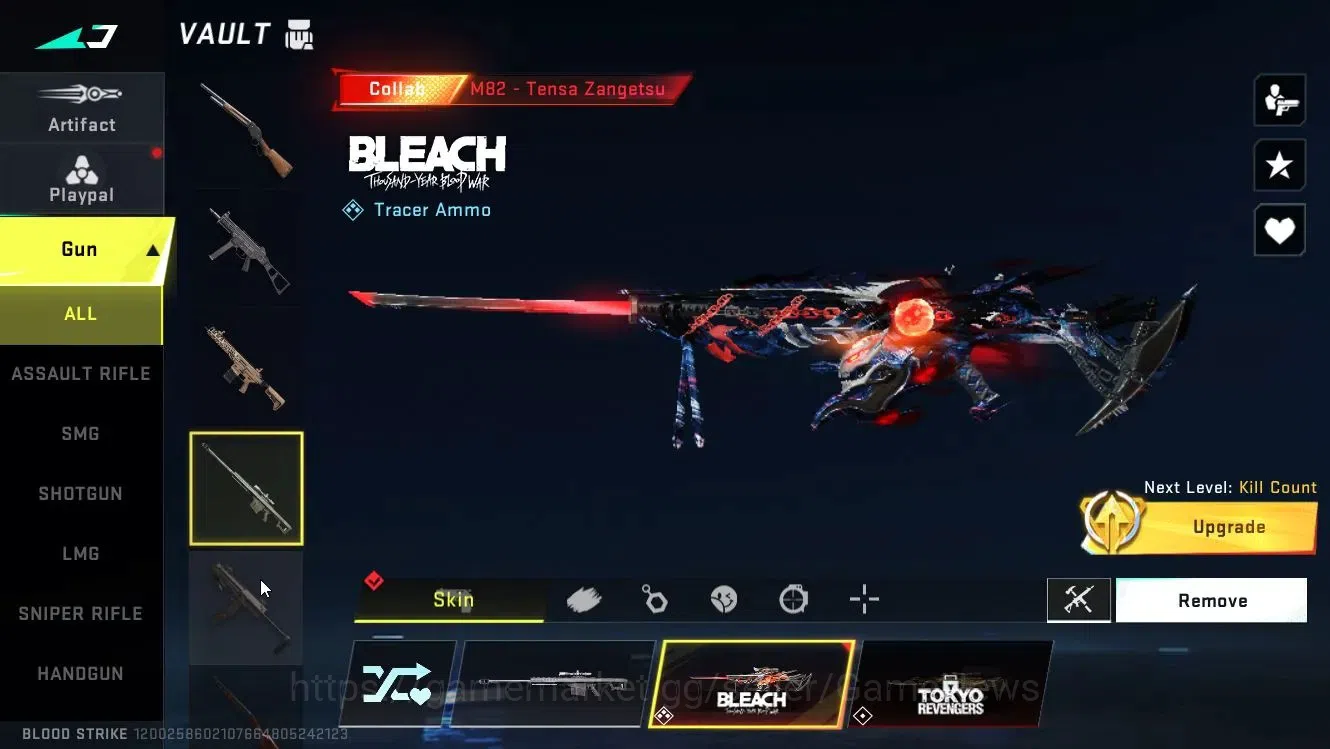Blood Strike Accounts ASIA|2 ETERNAL[AUG-Empyrean Lv3,DE-Scorpius]|Melee image 20