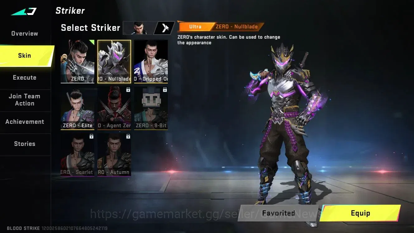 Blood Strike Accounts ASIA|2 ETERNAL[AUG-Empyrean Lv3,DE-Scorpius]|Melee image 4
