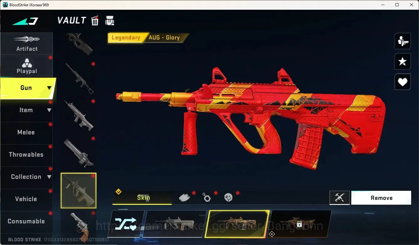 Blood Strike Accounts Others ASIA |1 Eternal Melee:Katar-Judgment|3 Ultra Gun|14 Legendary Gun|Check SS BS1991B 11