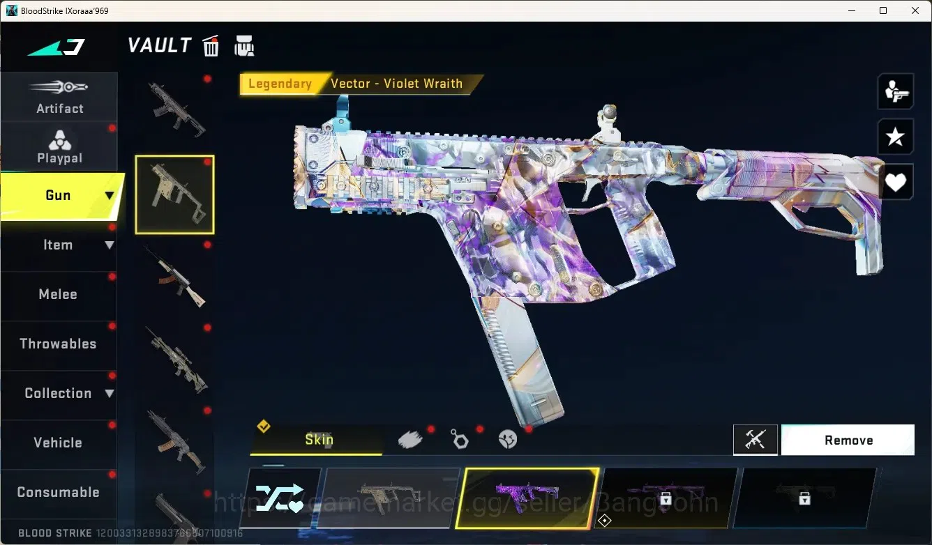 Blood Strike Accounts Others ASIA |1 Eternal Melee:Katar-Judgment|3 Ultra Gun|14 Legendary Gun|Check SS BS1991B 2