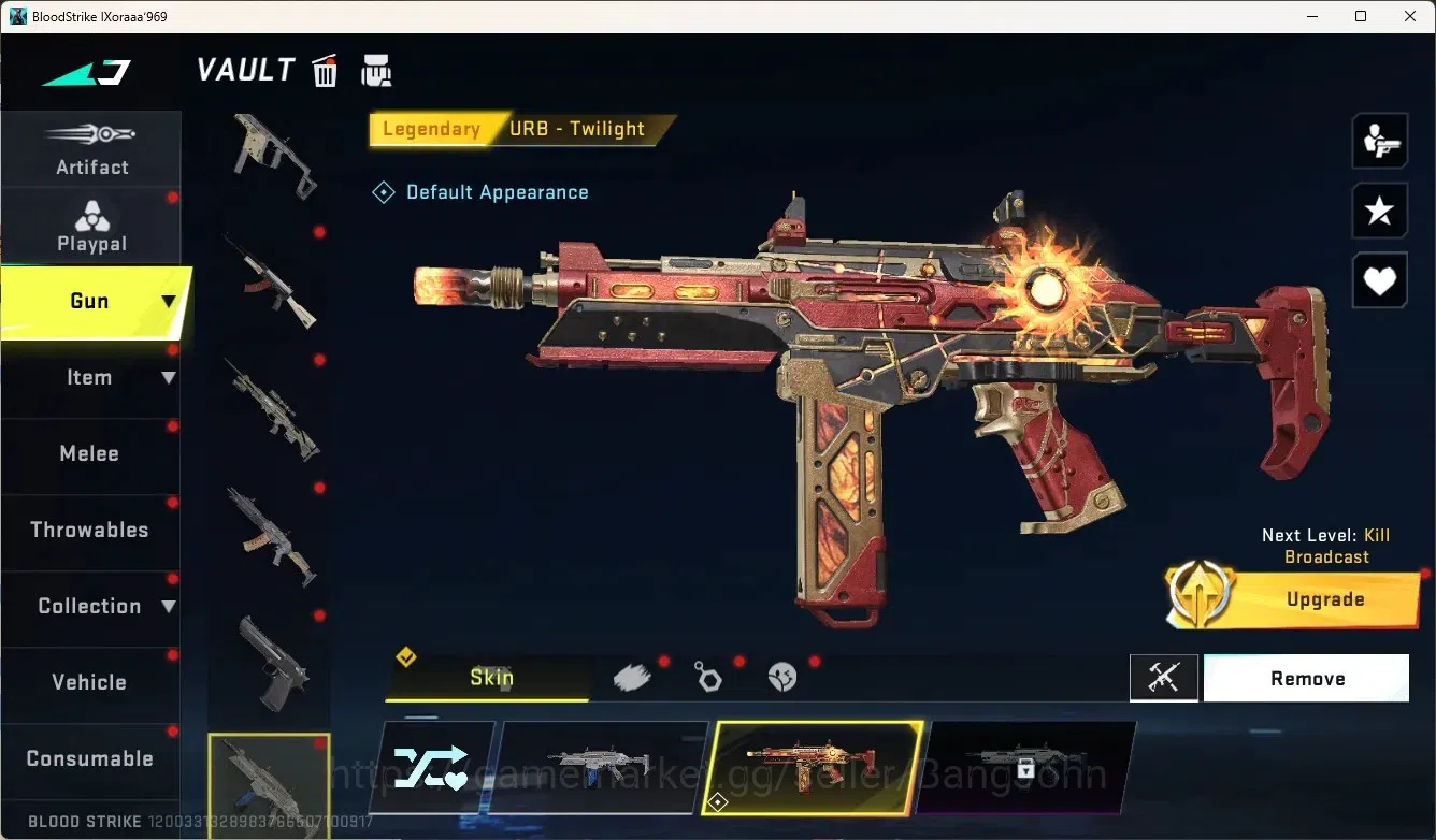 Blood Strike Accounts Others ASIA |1 Eternal Melee:Katar-Judgment|3 Ultra Gun|14 Legendary Gun|Check SS BS1991B 7