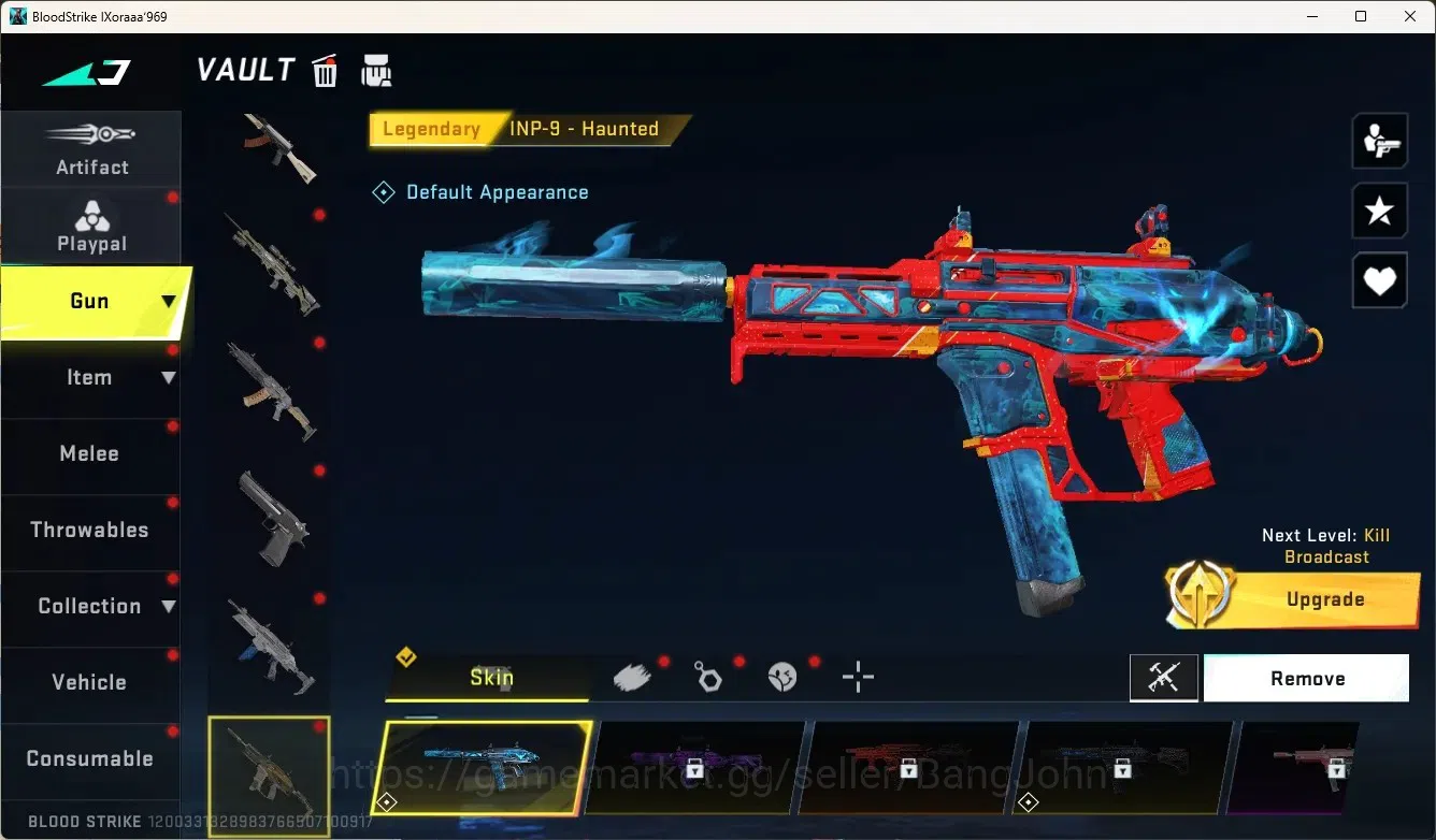 Blood Strike Accounts Others ASIA |1 Eternal Melee:Katar-Judgment|3 Ultra Gun|14 Legendary Gun|Check SS BS1991B 8