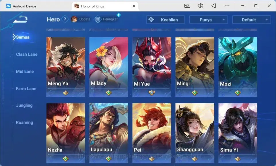 Honor of Kings Accounts Global | 80H | Legend Luna, LNY Da Qiao, Blessed D image 15
