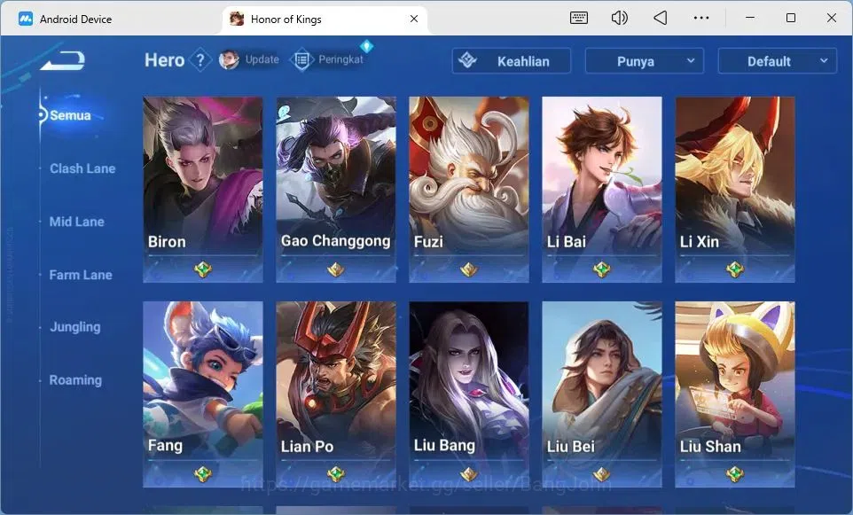 Honor of Kings Accounts Global | 80H | Legend Luna, LNY Da Qiao, Blessed D image 17