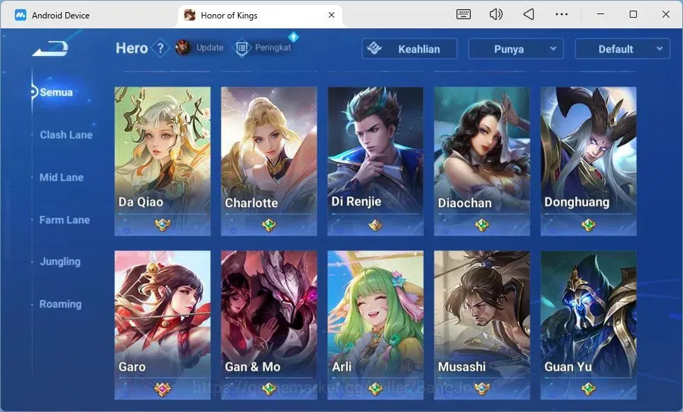 Honor of Kings Accounts Global | 80H | Legend Luna, LNY Da Qiao, Blessed D image 19