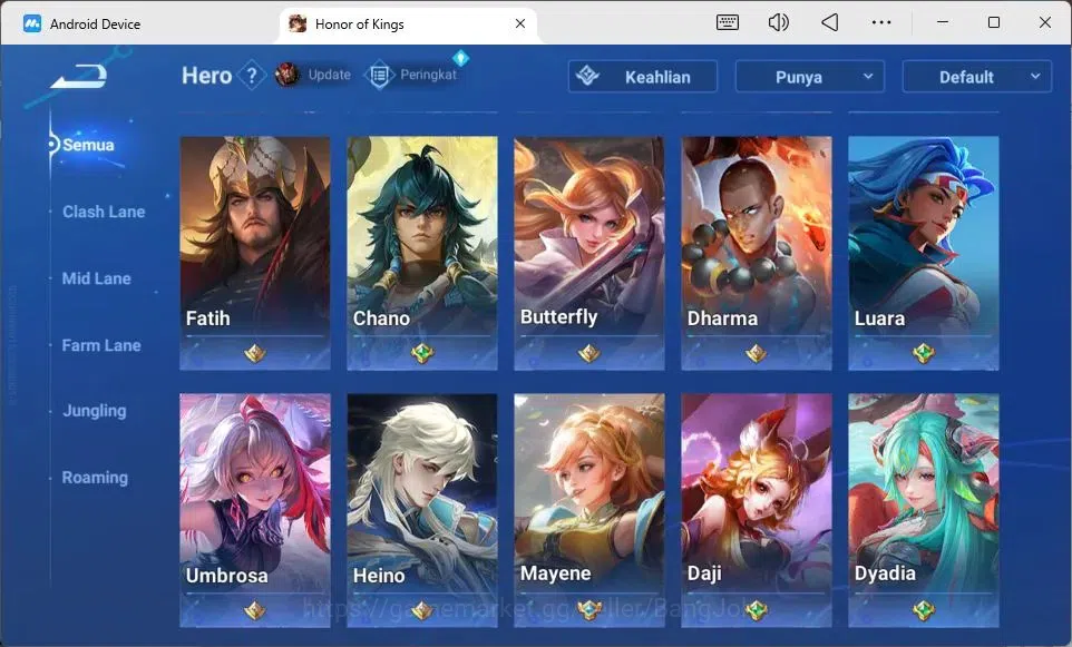 Honor of Kings Accounts Global | 80H | Legend Luna, LNY Da Qiao, Blessed D image 20