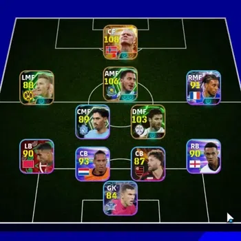 eFootball Accounts High-End Android|Big Time Erling Haaland 5 Jul'26|5 Epic Eden Hazard,Xabi Alonso,Marco Reus,Etc|5 Show