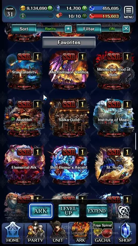 Last Cloudia Accounts Mid‑Game GLOBAL|Rank 31|Collab (Tilith,Vargas,DL Rimuru)+(SM Sera,DL J Samekh,E Lonardo,DL 13