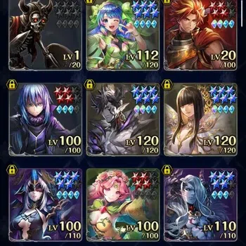 Last Cloudia Accounts Mid‑Game GLOBAL|Rank 31|Collab (Tilith,Vargas,DL Rimuru)+(SM Sera,DL J Samekh,E Lonardo,DL