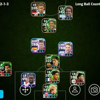 eFootball Accounts Legends & Iconic Players Mobile|PW 3185|Raphael Varane Epic,Ronaldinho Gaucho Epic,Miroslav Klose