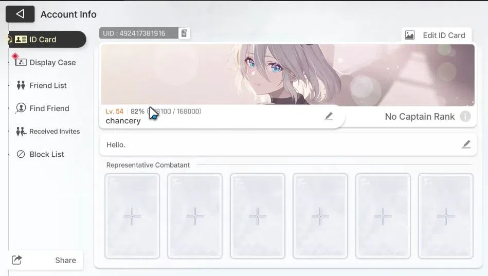 Chaos Zero Nightmare Accounts ASIA|Lv 54|8 SSR [Tenebria+Sign,Diana,Chizuru,Yuki image 2