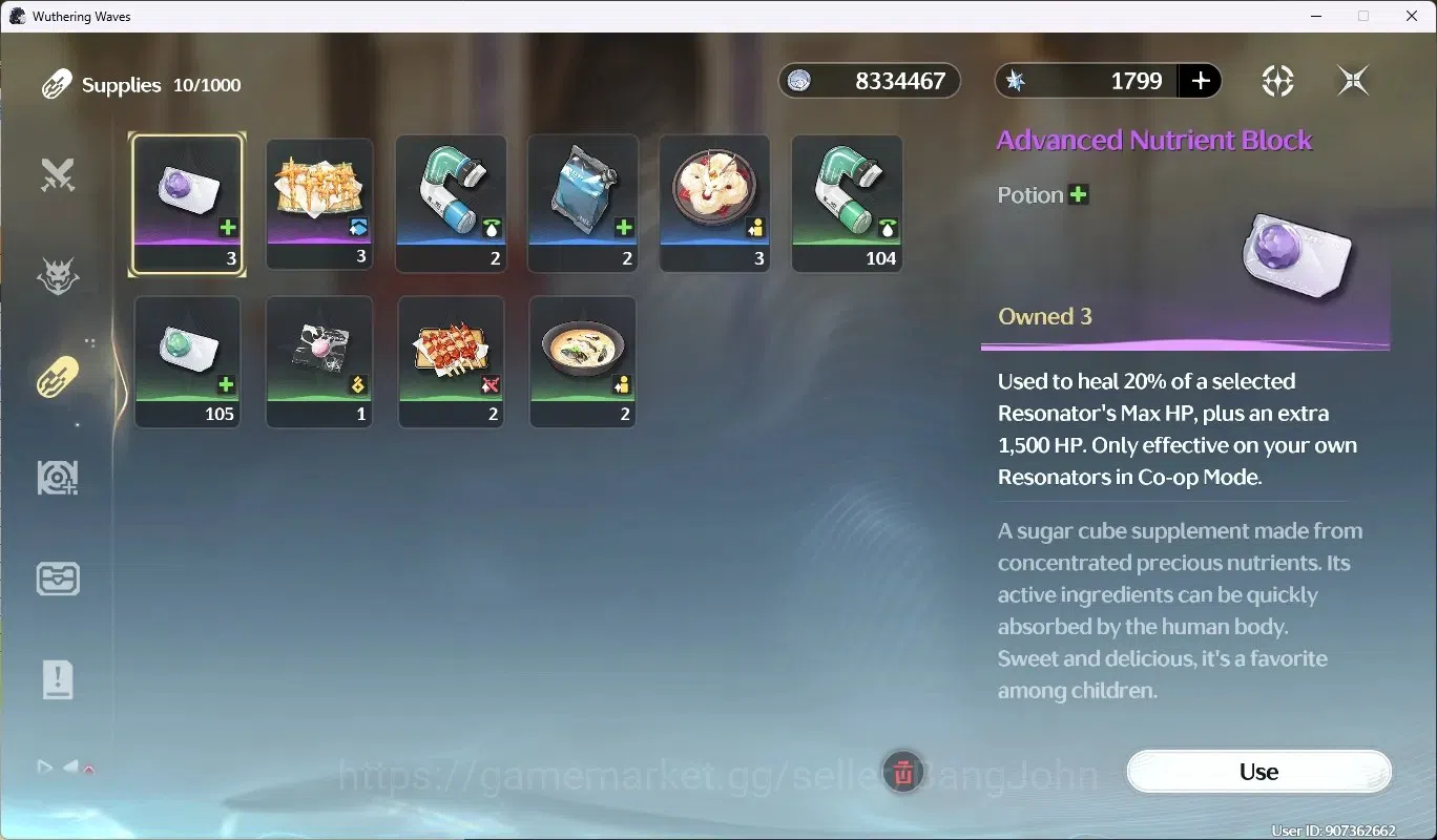 Wuthering Waves Accounts Starter SEA |UL 52|Rank 6|1 Char Limited [Augusta R3 + Sign]+ Sign|Mc Female|TakeMail WW142B 13