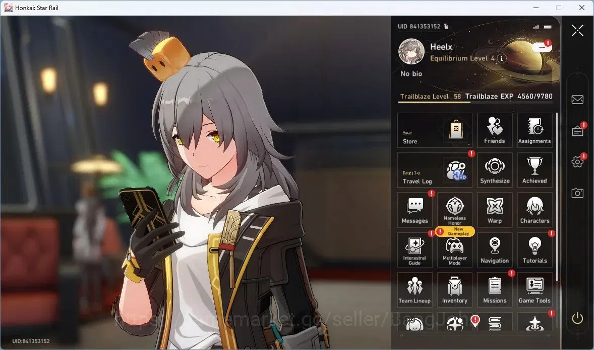 Honkai Star Rail Accounts ASIA | TL 58 | 11 LIMIT | SILVER WOLF | SPARXIE | image 1