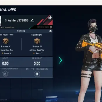 Blood Strike Accounts Others ASIA|Eternal Gun: MP7 - Burning|1 Ultra & 1 Legendary Gun|1 Epic Rename Card|Check SS BS3647B