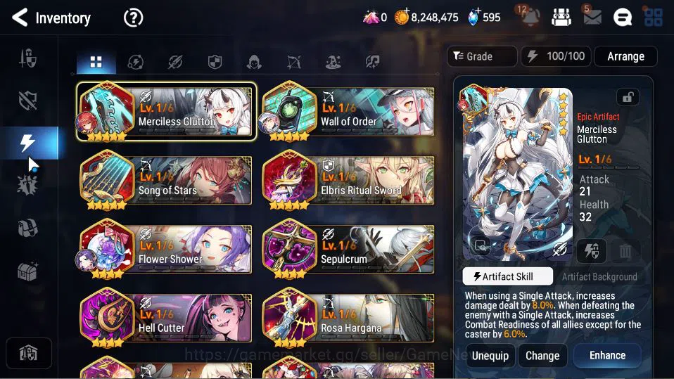 Epic Seven Accounts GLOBAL Unverif|New Era|3 ML(LOT Scales, TE Kayron, image 8