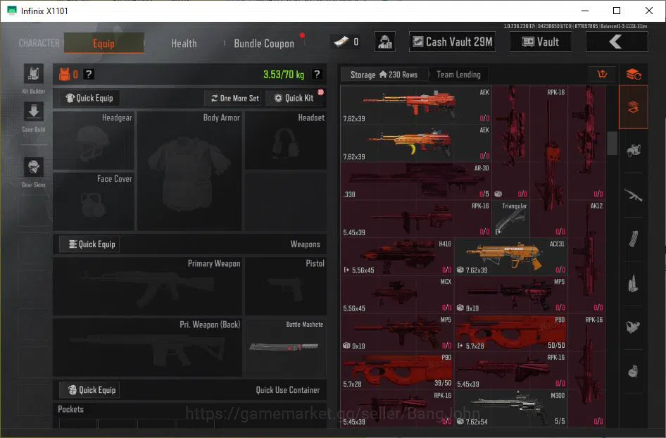 Arena Breakout Accounts MOBILE|LVL30 SV 100,6 M|CV 29,1 M|SK WEAPON FRUIT  image 12